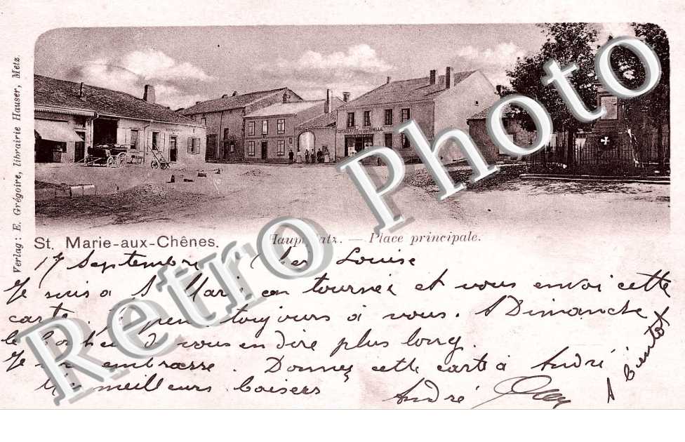 Place principale  - 1900