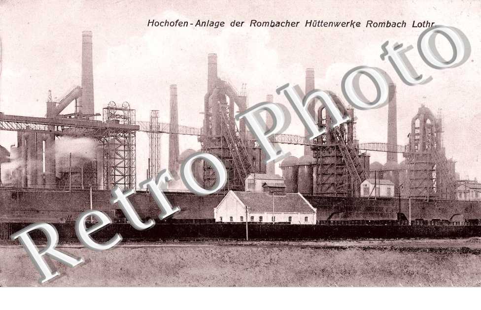 Hochhofen-Anlage der Rombacher Huttenwerke