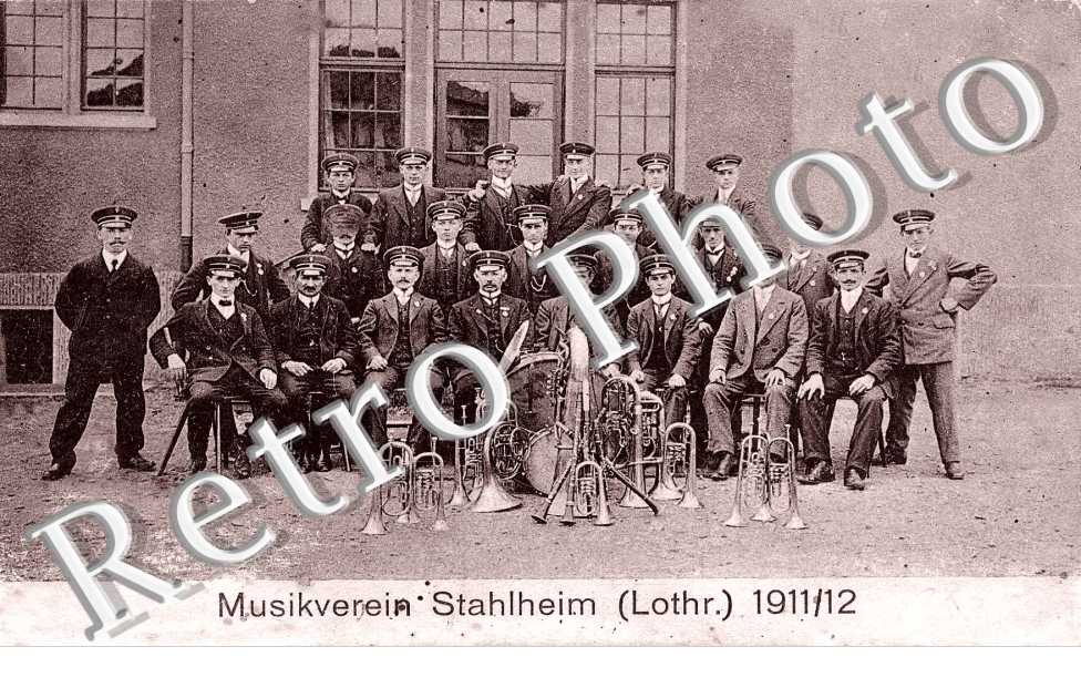 Musikverein  Stahlheim  1911-12