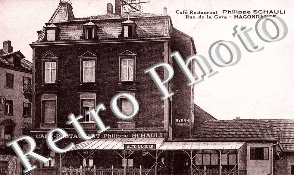 cafe restaurant Philippe Schauli Rue de la gare