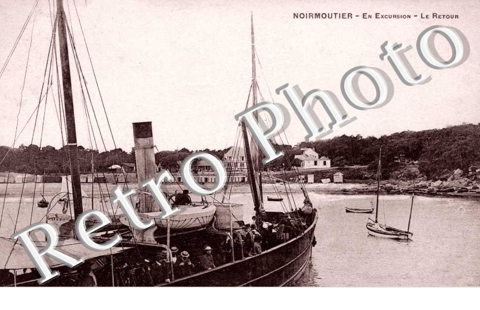 En excursion  Le retour - Le Bois de la Chaise
