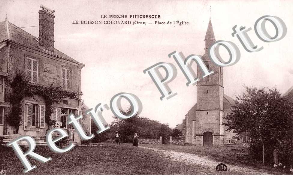 le Buisson-Colonard, Place de l'Eglise