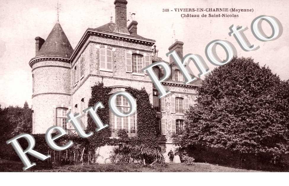 VIVIERS-EN-CHARNIE - Château de Saint-Nicolas