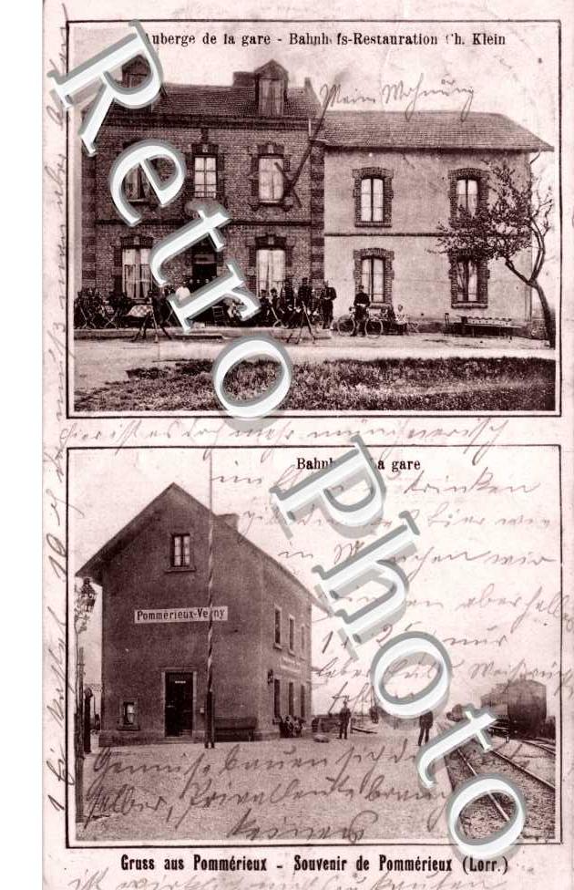 Auberge de la gare et la gare
