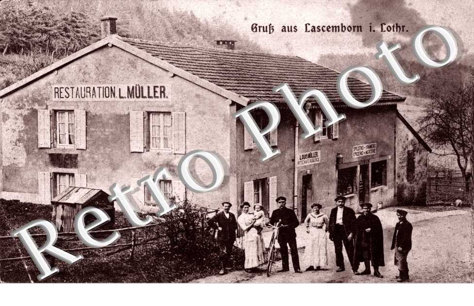 RESTAURATION MULLER  Gruss aus Lascemborn
