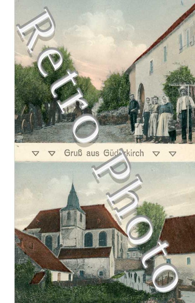 GUDERKIRCH  Vue Interieure, l&#039;Eglise