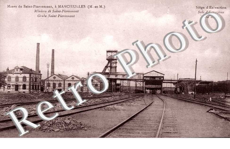mines de saint pieremont - siege d'extraction