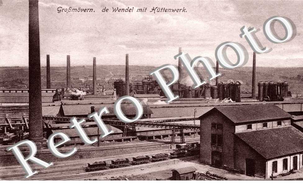 De Wendel mit Huttenwerk.