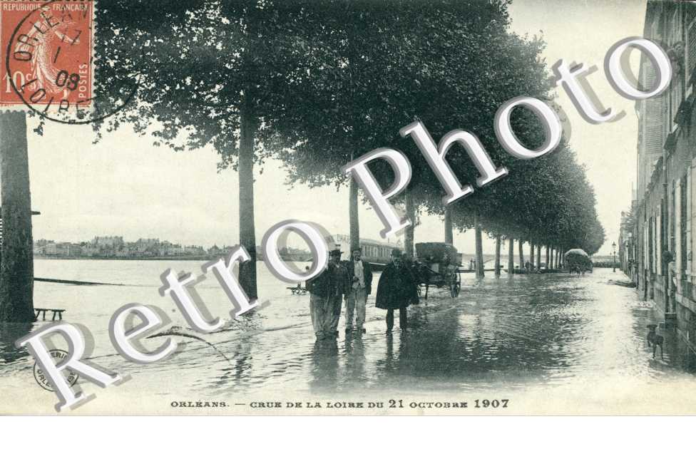 crue de la loire du 21octobre 1907