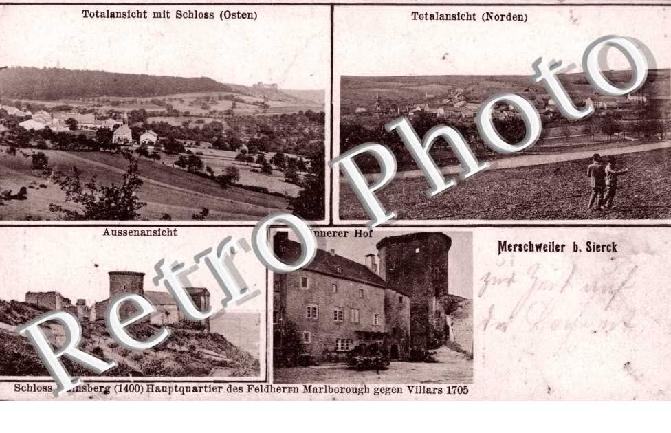 Totakansicht mit Schloss, Aussenansicht, Innerer Hof