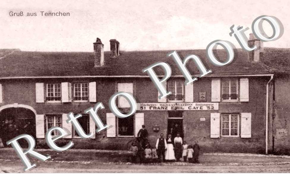 Gruss aus Tennchen - feldpostkarte