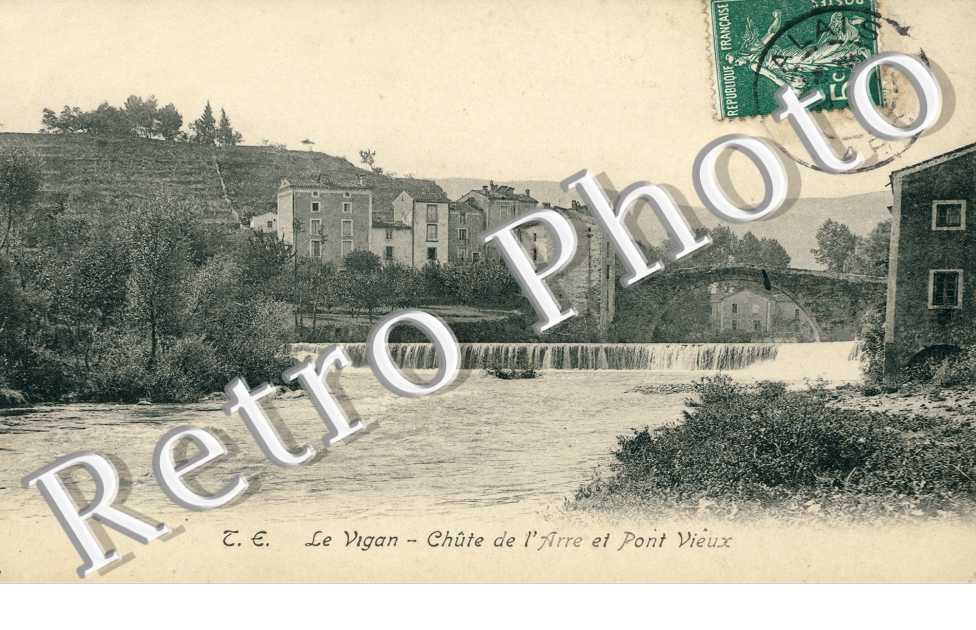 Chute de l'Arre et Pont Vieux