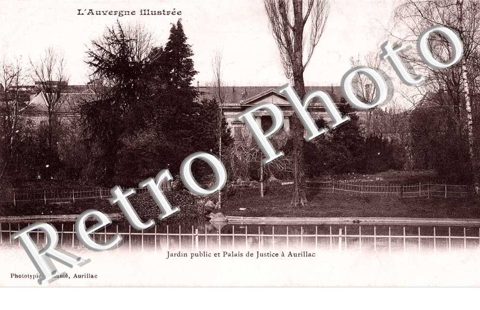 jardin public et palais de Justice