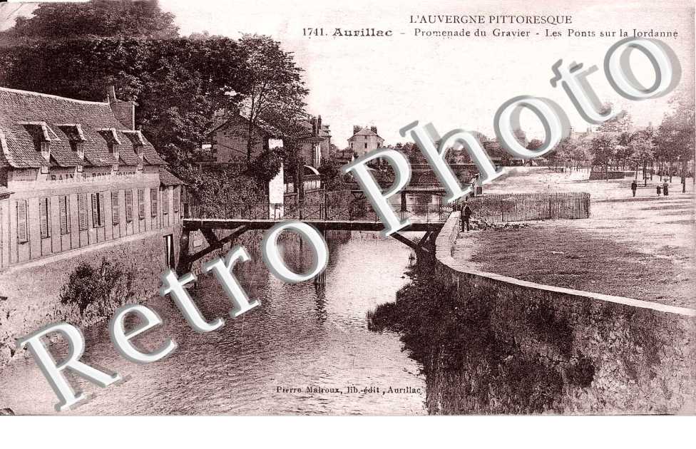 promenade du Gravier - Pont sur la Jordanne