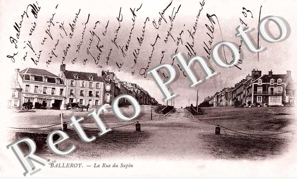 la rue du Sapin