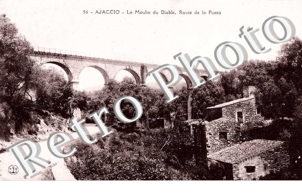 le moulin du diable, route de la Punta
