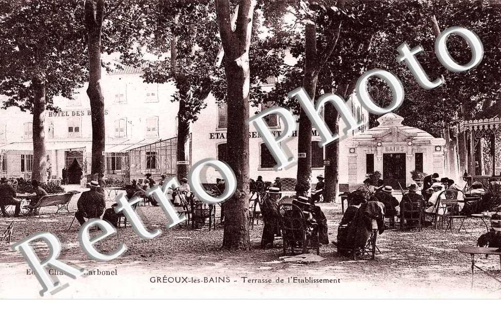 terrasse de l'etablissement