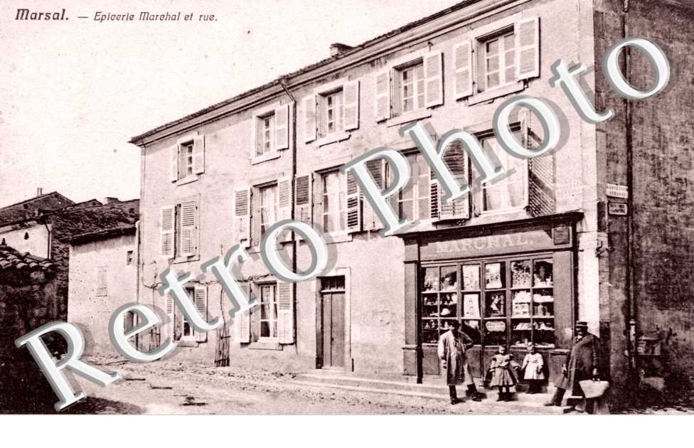 Epicerie Marchal et rue