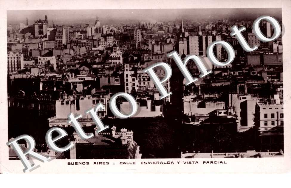 Calle Esmeralda y vista parcial