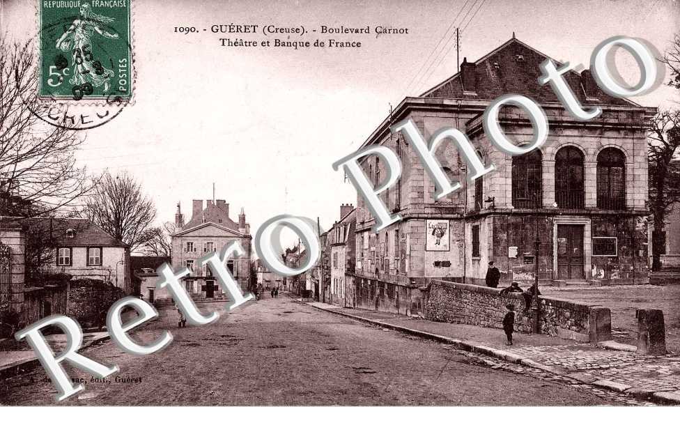 Boulevard Carnot - theatre et banque de France