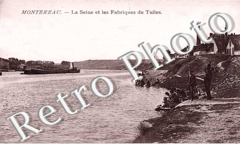 la Seine et les Fabriques de Tuiles