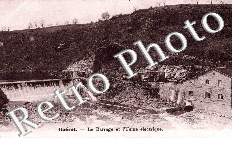 Barrage et l'usine electrique