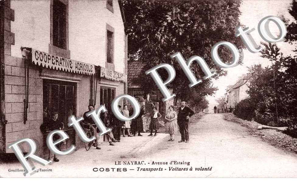 Costes - transports - voiture a volonte - avenue d&#039;Estaing