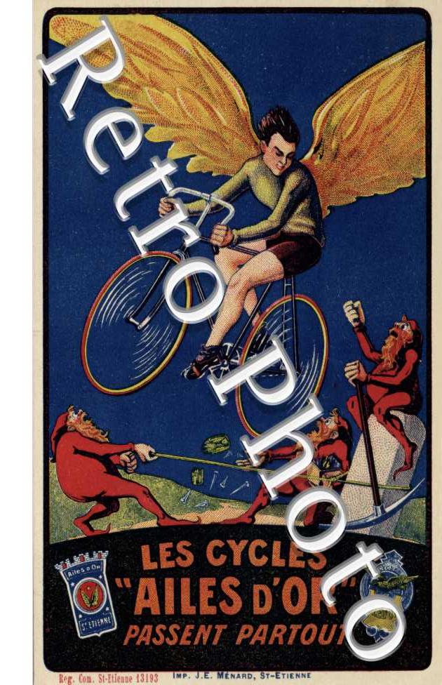 Les Cycles Ailes d'Or  passent partout 