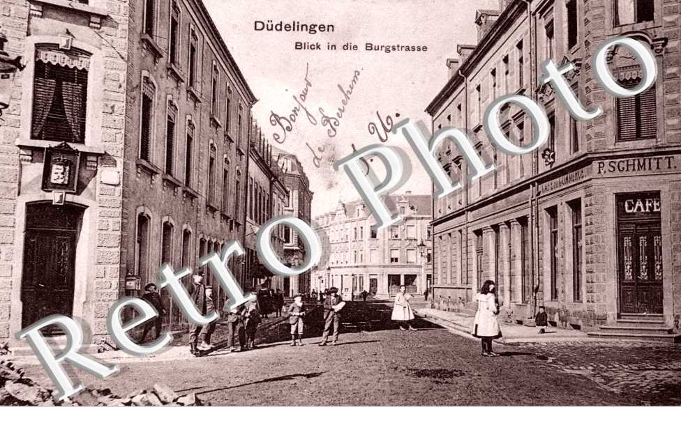 Blick in die Burgstrasse