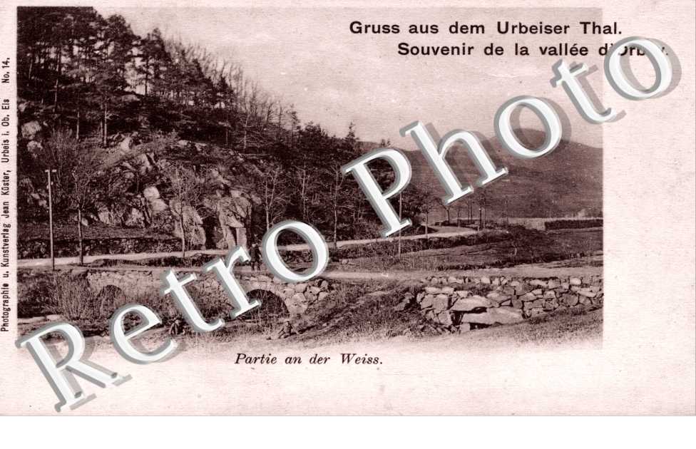 souvenir de la vallee d&#039;Orbey  Partie an der Weiss
