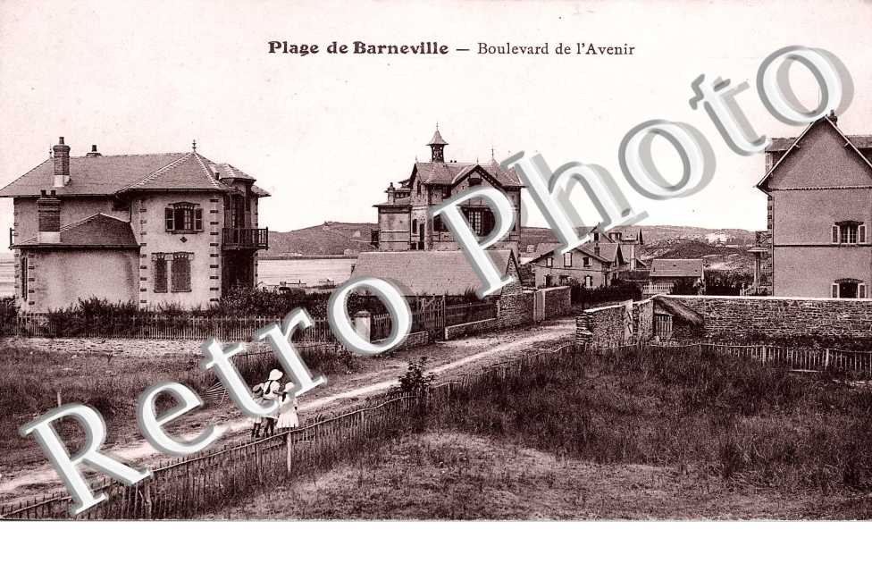 plage de Barneville, boulevard de l&#039;Avenir