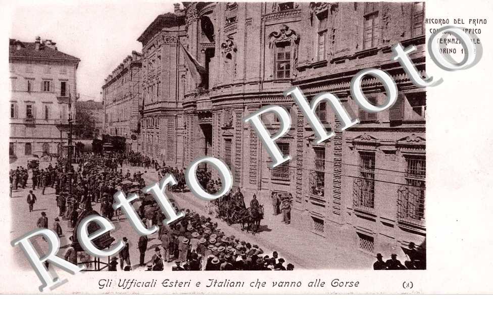 Gli ufficiali Esteri e Italiani che Vanno alle Gorse
