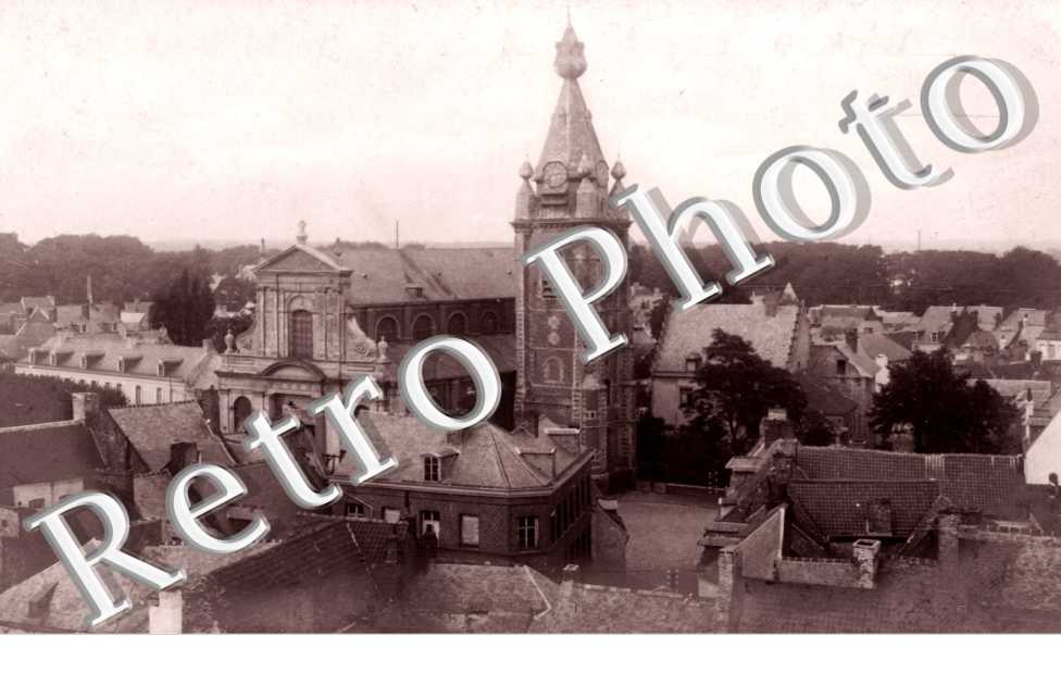 église avec le clocher