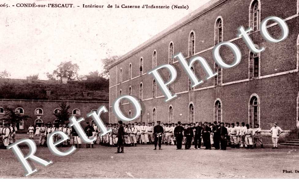interieur de la caserne d&#039;infanterie (Nesle)
