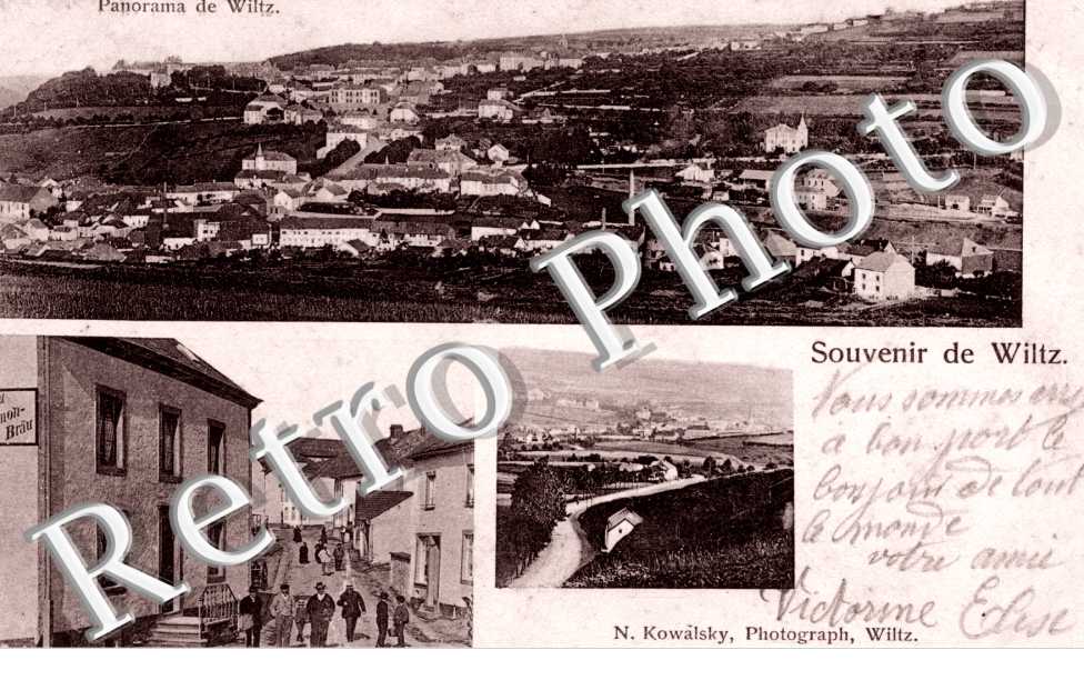 Souvenir de Wiltz  Panorama de Wiltz
