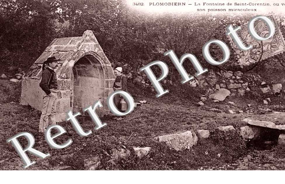 la fontaine de Saint Corentin