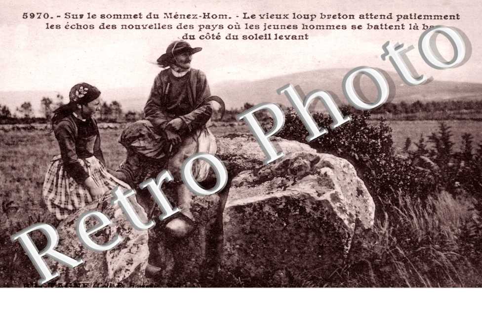 Sur le sommet du Menez-Hom