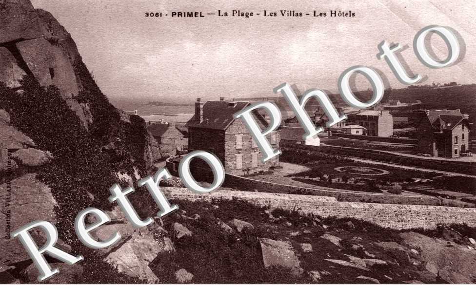 Primel La plage, les villas , les Hotels