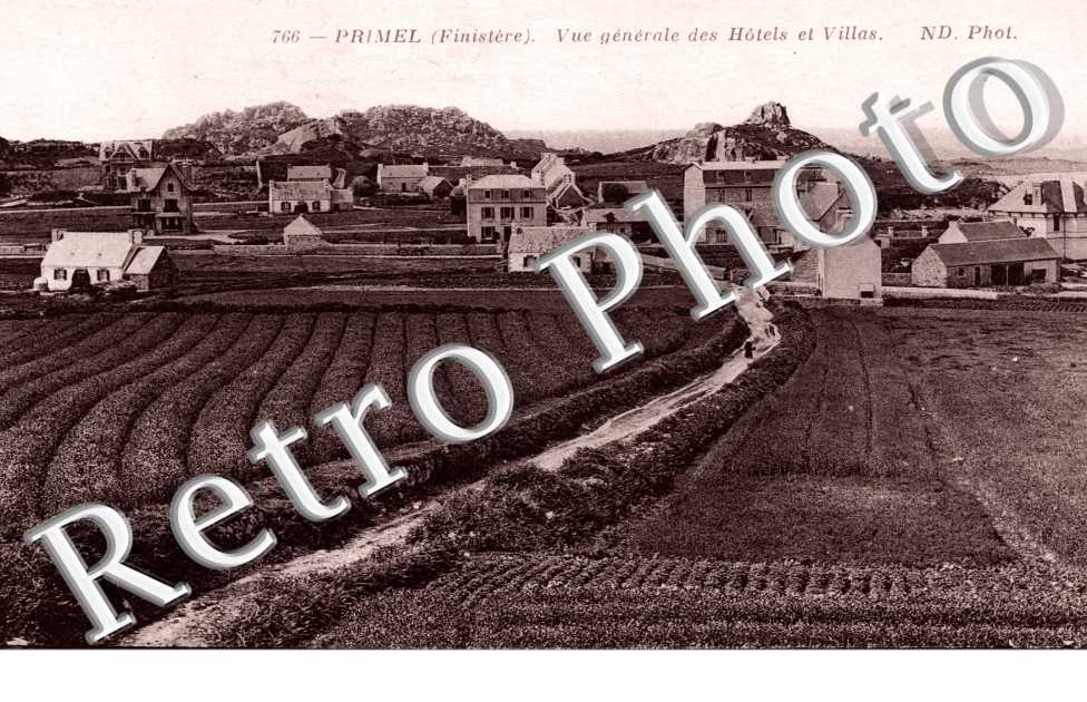 vue generale des Hotels et villas