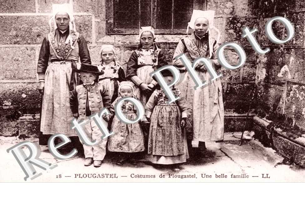 Costumes de Plougastel, Une belle famille