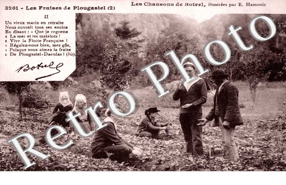 les Fraises de Plougastel Les Chansons de Botrel
