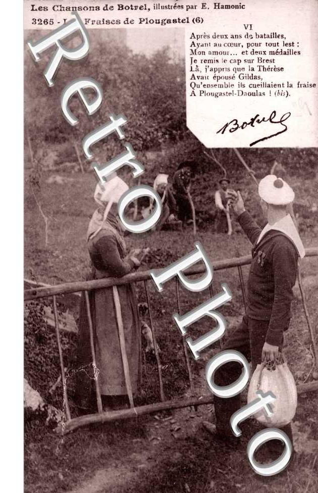 les Fraises de Plougastel Les Chansons de Botrel