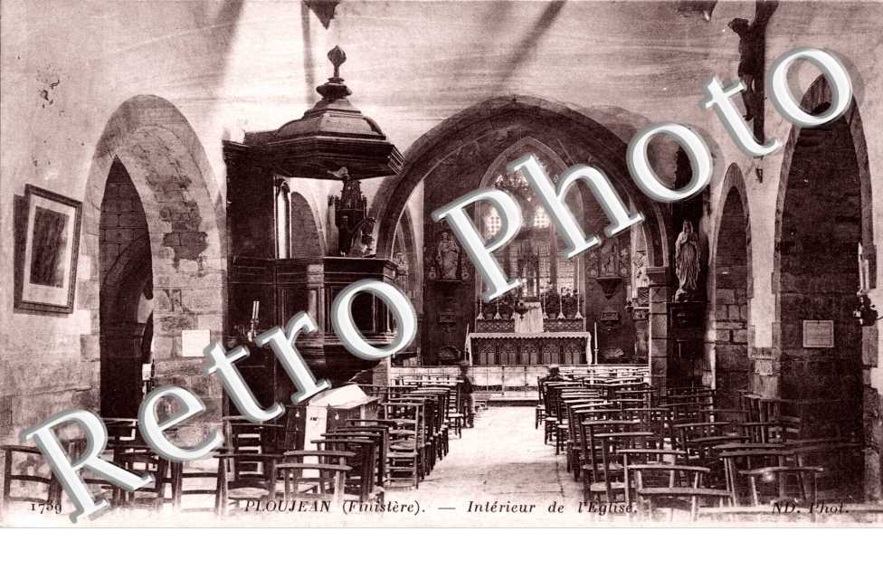 Ploujean, interieur de l&#039;eglise