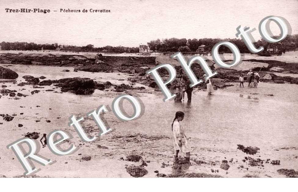 Pêcheurs de crevettes - Trez-Hir plage