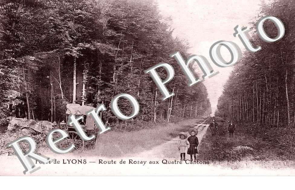 Route de Rosay aux quatre Cantons