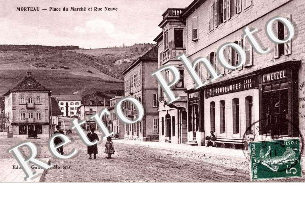 Place du Marche et rue Neuve