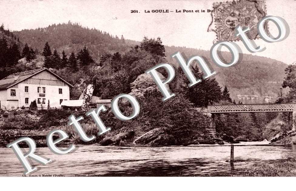 LA GOULE le pont