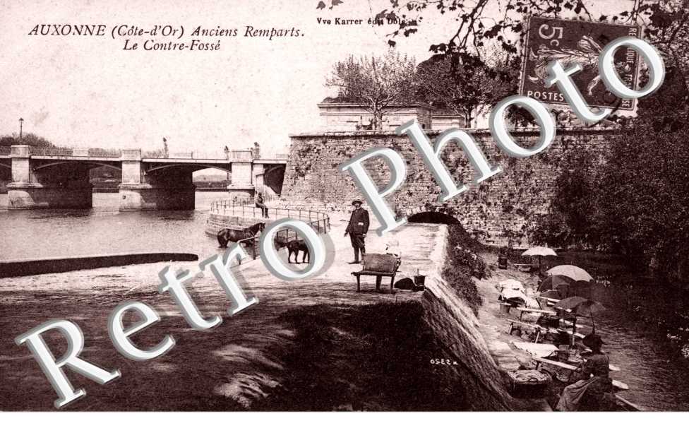 Anciens remparts Le contre-fosse