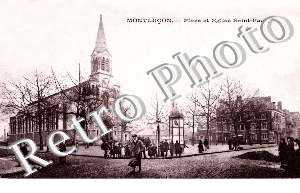 PLACE ET EGLISE SAINT-PAUL