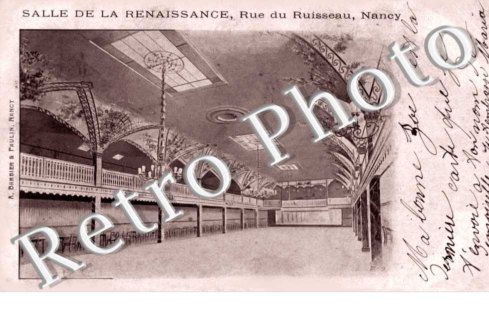 Salle de la Renaissance Rue du ruisseau. Faubourg des Trois Maisons.